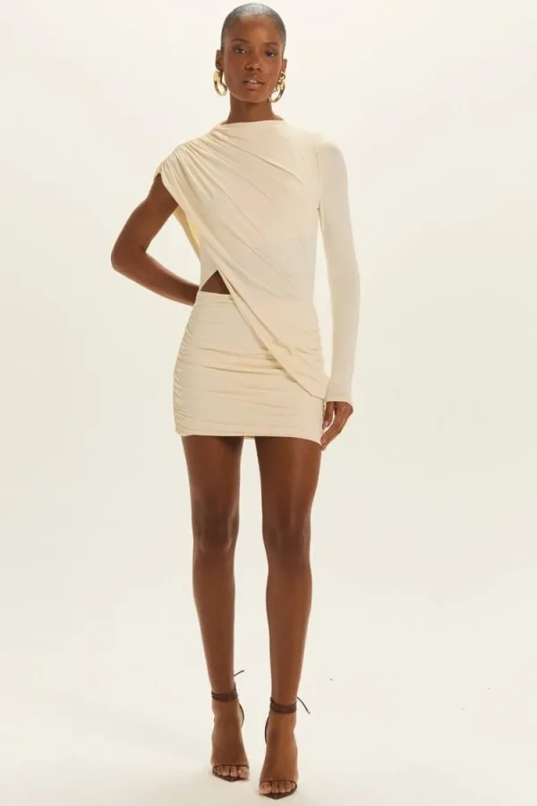 VESTIDO EMANUELA OFF WHITE