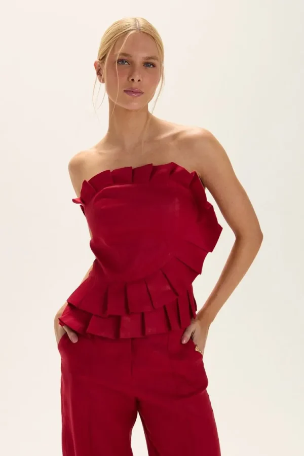 CORSELET SUZIE VERMELHO LOVE