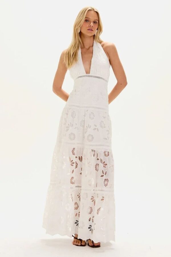 VESTIDO MARCELA OFF WHITE